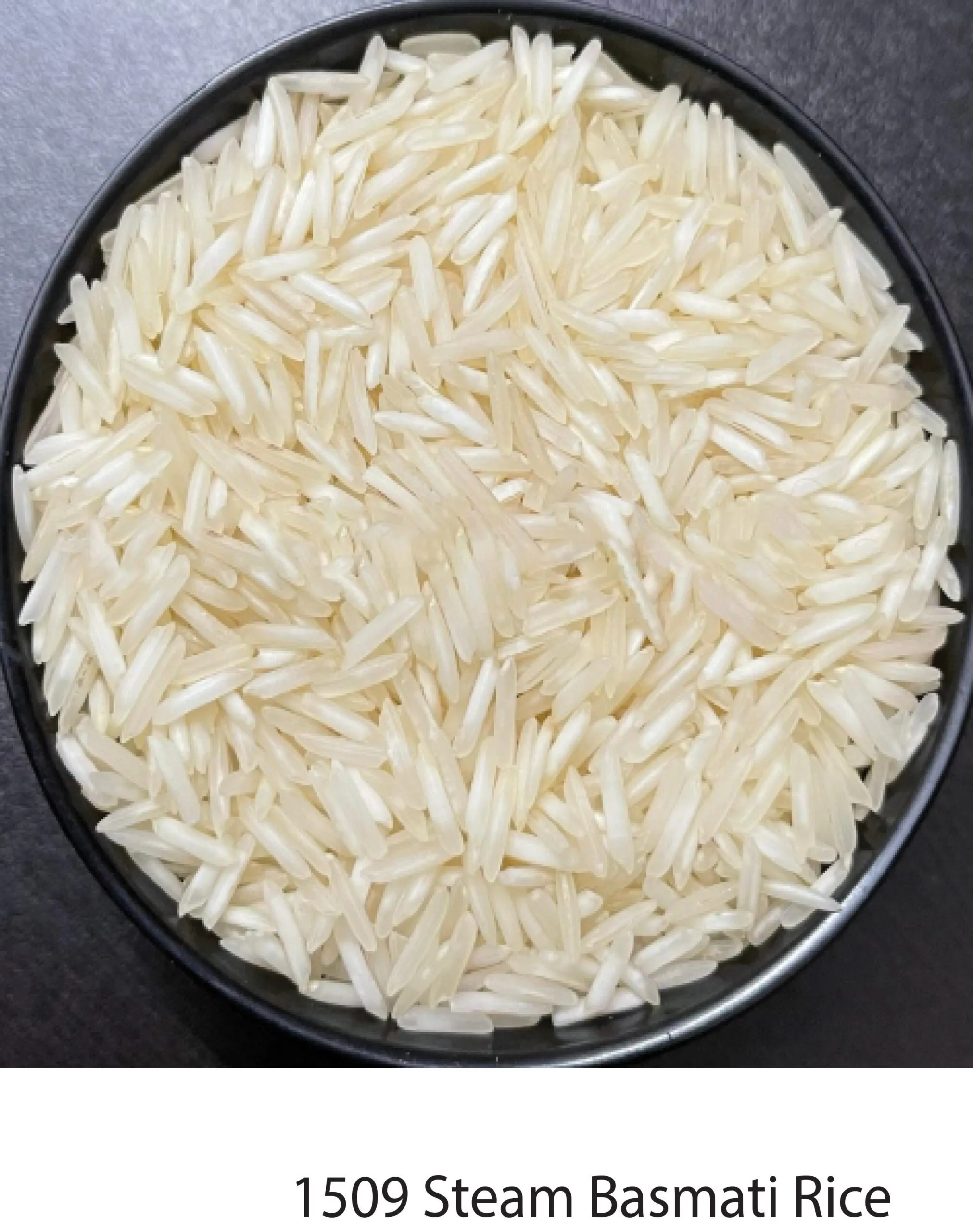 Basmati rice grains